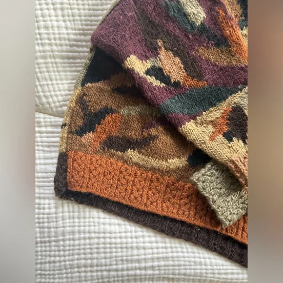 Tara Handknits Wool Cardigan Sweater - Picture 2 of 6